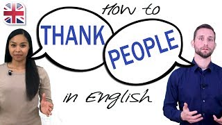 10 Ways to Say quotThank Youquot in English  How to Thank People and Respond [upl. by Arekat]