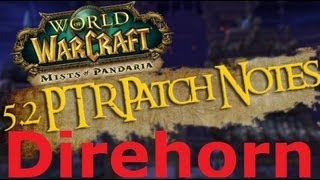 WoW  Patch 52  How to Tame  Direhorn [upl. by Yeuh]