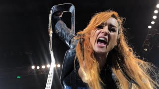 Becky Lynch sends Ronda Rousey a message from Nottingham England [upl. by Nahor]