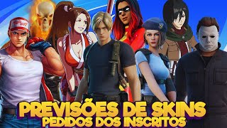 MYERSTERRY E MAI RESIDENT EVIL FORTNITEPREVISÕES FORTNITE  LOJA FORTNITEPREVISÕES SKINS 141 [upl. by Danaher995]