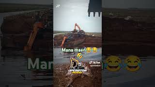 Operator bekolah🤣🤣🔥🔥💪💪excavator [upl. by Ijok]