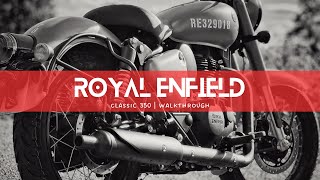 Royal Enfield Classic 350  Signals Edition  Desert Sand  Walkthrough  UK [upl. by Thorley960]