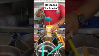 Raspados quotLa fuentequot en guadalajara viralshort viralvideo food raspados raspadosdefrutas [upl. by Adnaw]