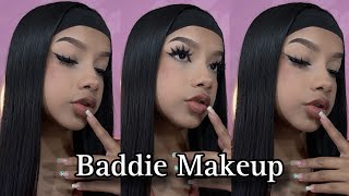 Baddie makeup💋 Tutorial [upl. by Iveksarap]