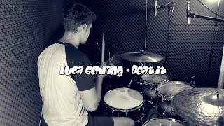 Drum Cover Michael Jackson Beat It Luca Gehring [upl. by Aicened]