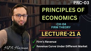 PRC03 Economics l CH04 l LECTURE21 A l HM Hasnan [upl. by Claudius979]