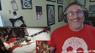 Ningen Isu Mugen no Juunin Butouhen Bass Cover Reaction [upl. by Oneal]