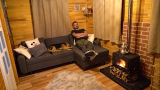 My Quiet Life in a Wooden House with My Dog  Cooking  Asmr [upl. by Rosina78]