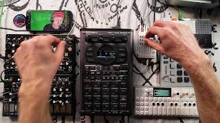 ROLAND SP404 MKII LOOP CAPTURE FEATURE IN THE 404 UPDATE WITH NICK HOOK [upl. by Mihe771]