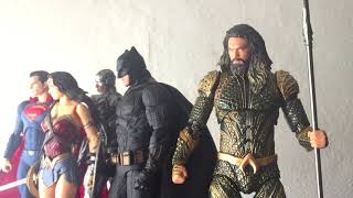 ZACK SNYDERS JUSTICE LEAGUE Mafex Tribute [upl. by Dabbs821]