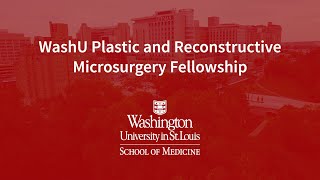 Microsurgery Fellowship at Washington University School of Medicine in St Louis [upl. by Grogan669]