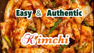 Authentic Kimchi  You will NAIL making Fresh Kimchi if You Follow this Recipe 😉 [upl. by Guerra138]