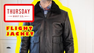 Thursday Boot Company Flight Jacket [upl. by Idaf]