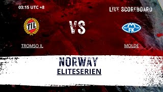 Tromso IL VS Molde Norway Eliteserien LIVESCORE [upl. by Jaynes]