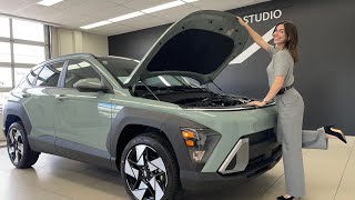 2025 Hyundai Kona Preferred with Sport Package  New Trim Walkthrough [upl. by Haymes816]