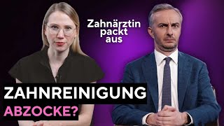 Masche der Zahnärzte oder sinnvoll Die professionelle Zahnreinigung Reaktion ZDF Magazin Royale [upl. by Norling]