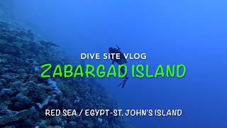 Dive Site Vlog  Zabargad Island Red Sea  Egypt [upl. by Heddi]