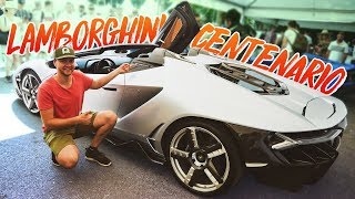 2 Millionen EURO Lamborghini CENTENARIO  Goodwood 2018 [upl. by Ahsin]