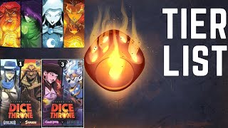 Dice Throne Competitive Tier List 2024 [upl. by Esinnej]