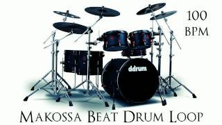 Makossa Beat Drum Loop 100 bpm [upl. by Terrab]