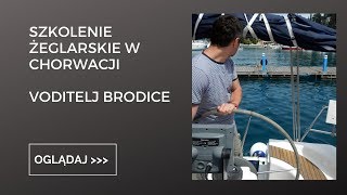 Szkolenie żeglarskie w Chorwacji  Voditelj Brodice [upl. by Cooperstein]