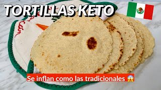 TORTILLAS KETO  DIETA KETO  DIETA CETOGENICA [upl. by Anaer]