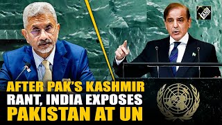 “It is ridiculous…” India shames Pakistan at UN exposes PM Shehbaz Sharif’s ‘Kashmir’ Rant [upl. by Zetram]