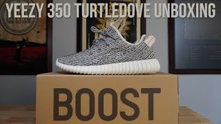 Yeezy 350 Turtledove Unboxing Review and Sizing Advice [upl. by Esnahc]