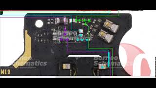 Oppo A5s sub board Borneo schematic diagram ways [upl. by Zzabahs]