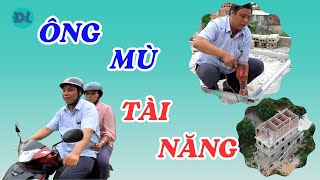 Người đàn ông mù chở vợ mưu sinh tứ phương tự thiết kế điện nước trong nhà  ĐỘC LẠ BÌNH DƯƠNG [upl. by Surovy]