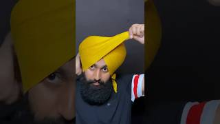 Wattan Wali Pagg trending sikhturban viral paggtatorial turban pagg sidhumoosewala sirsa [upl. by Suh]