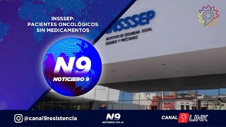 INSSSEP PACIENTES ONCOLÓGICOS SIN MEDICAMENTOS  NOTICIERO 9 [upl. by Hansel]