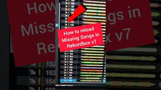 How to Reload Missing Songs in Rekordbox v7 ✅ [upl. by Einwahr]