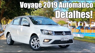 Novo Voyage 2019 Automático em detalhes  Falando de Carro [upl. by Arakaj]