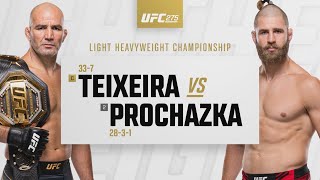 UFC 275 Teixeira vs Prochazka Highlights [upl. by Annoirb]