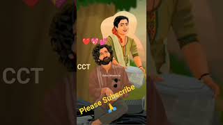 Teri Jhalak Asharfi Srivalli❤️ Cute Animated Song srivalli trending shorts alluarjun pushpa [upl. by Metts785]