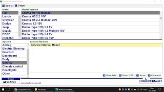 How To Reset Service Interval Fiat Croma 19 MultiJet [upl. by Yanad]