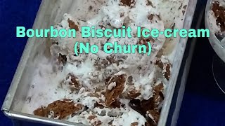 Bourbon Biscuit Icecream No Churn [upl. by Jone691]