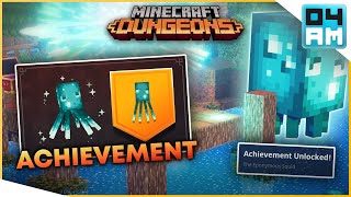 EPONYMOUS SQUID EASTER EGG Squid Coast Achievement amp All Secrets Revealed in Minecraft Dungeons [upl. by Zimmer]