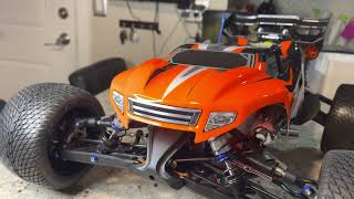 🔥🔥🔥Hobao Hyper SS Truggy Nitro LRP 30 all upgraded  killer build🔥🔥🔥 [upl. by Melina]