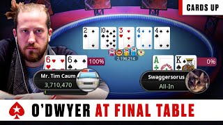 Steve ODwyer getting BLUFFED ♠️ Stadium Series 2020  Final tables ♠️ PokerStars [upl. by Alarice]