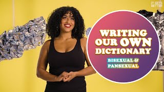 Lets Define Bisexuality and Pansexuality  Writing Our Own Dictionary [upl. by Tol261]