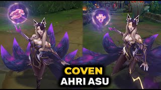 Coven Ahri Skin Preview  Rework Updated  League of Legends [upl. by Anairda873]