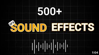 Best Sound Effects That Will make Your Videos More Engaging🚀 [upl. by Newmark]