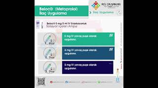 Beloc® Metoprolol İV Uygulama [upl. by Eiggep]