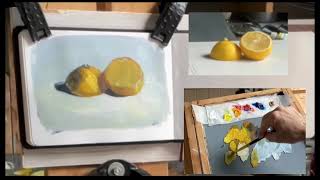 Painting a Still Life in Gouache [upl. by Acinaj877]