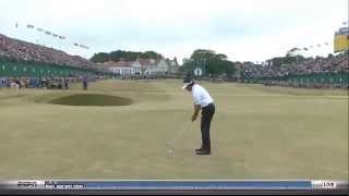 Phil Mickelsons UNBELIEVABLE Shot On The 18th Hole To Win The 2013 British Open [upl. by Malena]