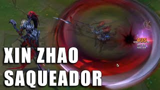 Xin Zhao Saqueador  League of Legends Prévia [upl. by Marienthal]