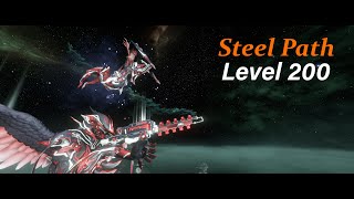 Warframe Steel Path Solo Survival 1h  Zephyr Prime amp AMPREX [upl. by Akirej832]