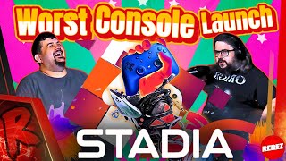 Worst Console Launch Ever Google Stadia  Rerez  RENEGADES REACT [upl. by Aeet]